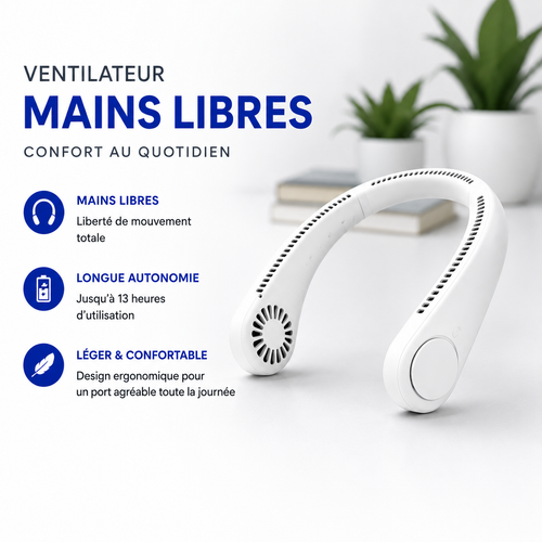 IL FAIT TROP CHAUD ? RAFRAÎCHISSEZ-VOUS EN QUELQUES SECONDES.