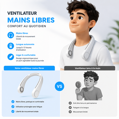 IL FAIT TROP CHAUD ? RAFRAÎCHISSEZ-VOUS EN QUELQUES SECONDES.